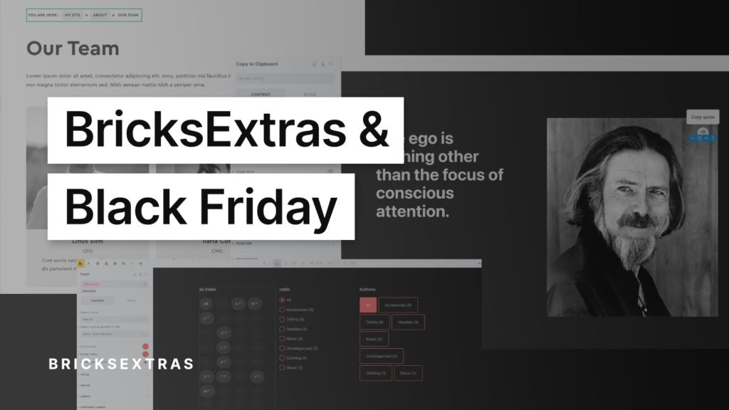 BricksExtras & Black Friday poster image