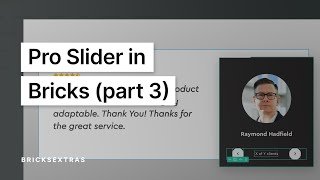 Pro Slider in Bricks (Part 3 - Syncing sliders \u0026 adding external controls)