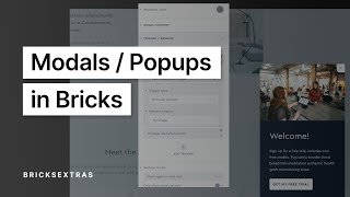 Modals / Popups in Bricks | BricksExtras